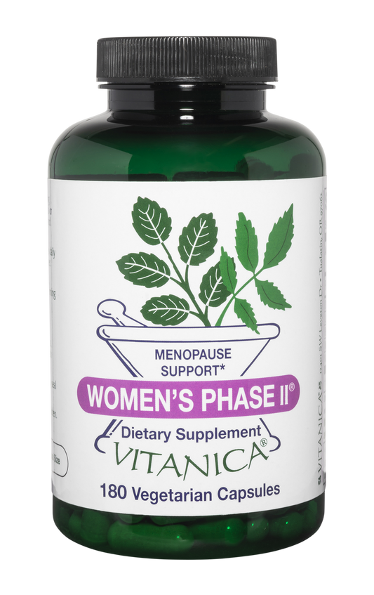 Vitanica Women’s Phase II® Menopause Support 180 Capsules
