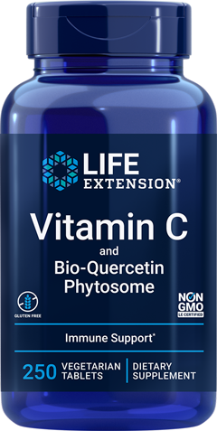 Life Extension Vitamin C and Bio-Quercetin Phytosome 250 Tablets